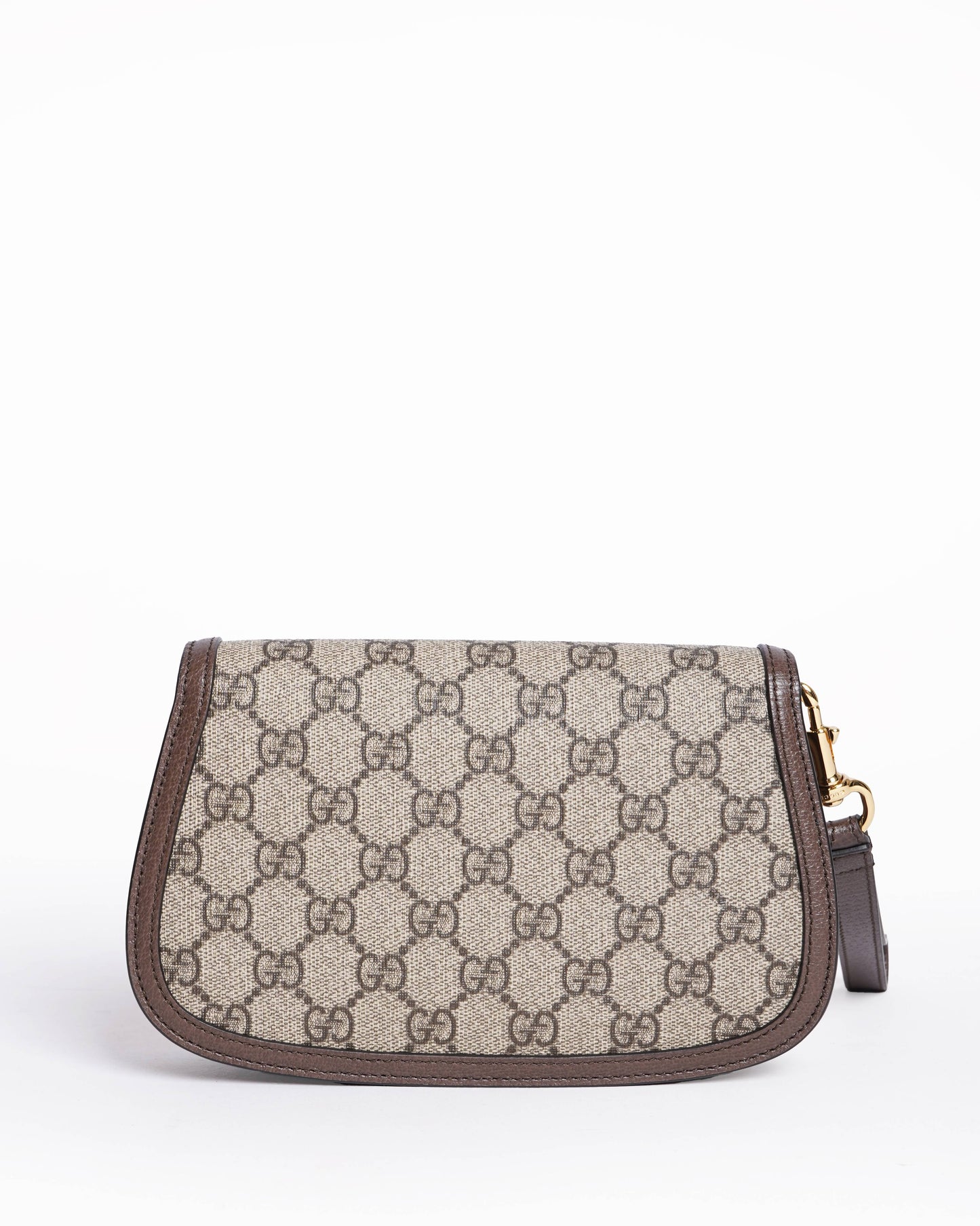 Gucci Leather Canvas Clutch
