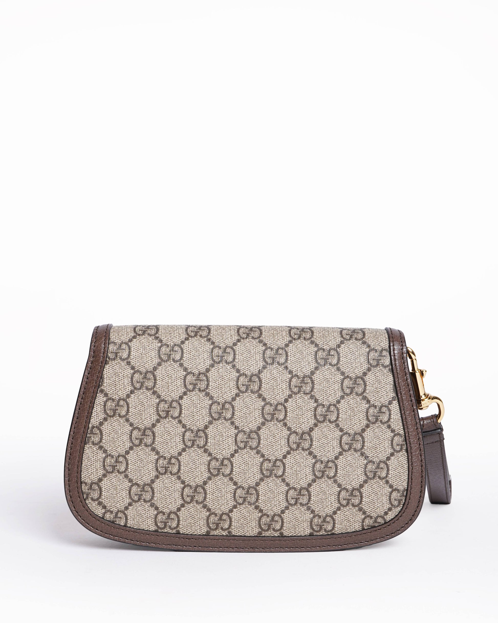 Gucci Leather Canvas Clutch