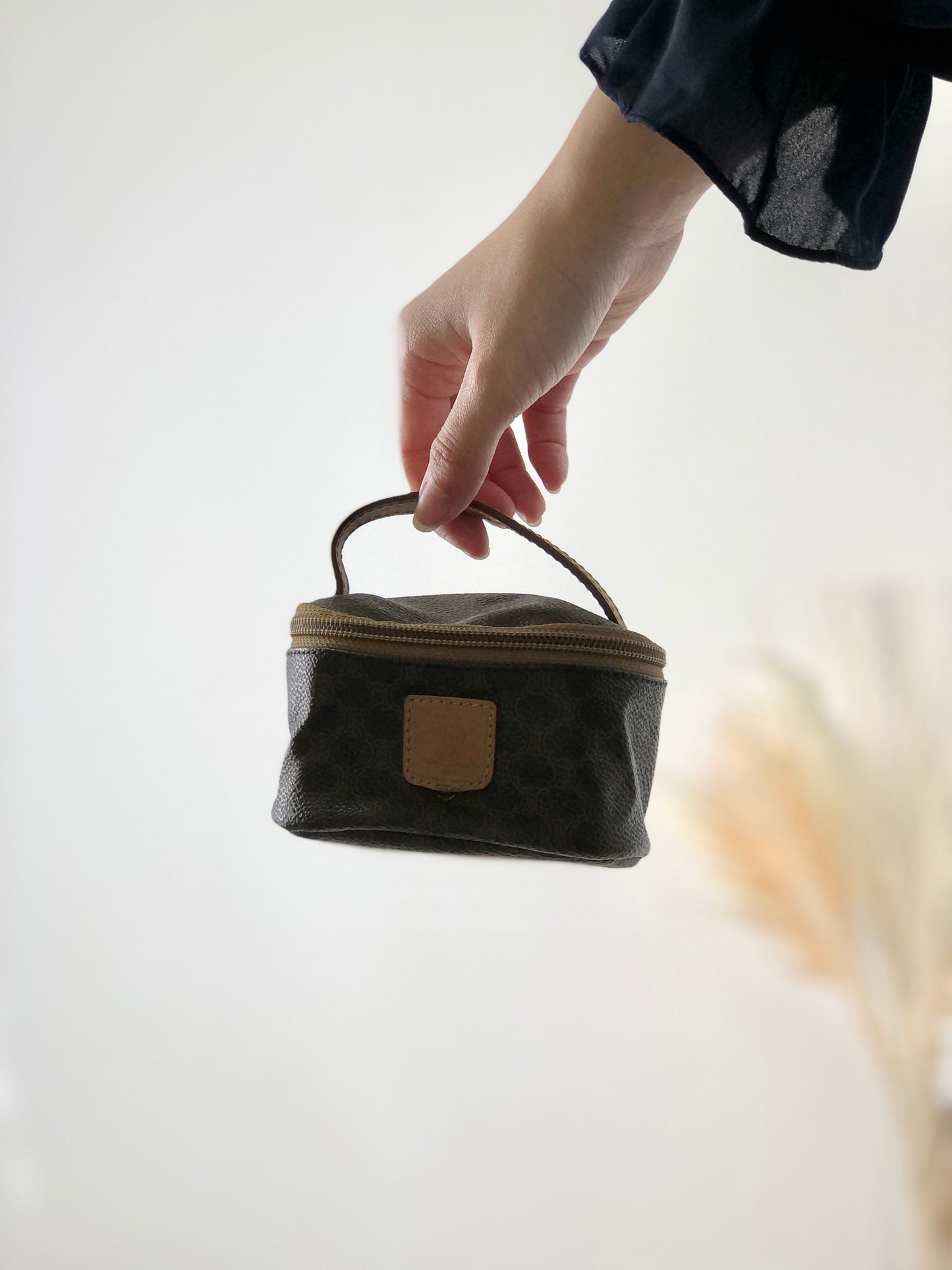 CELINE Macadam Pouch Brown rxugvz