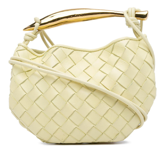 Luxury Bottega Veneta Baby Lambskin Intrecciato Sardine Bag (SHG-sXhd8S)