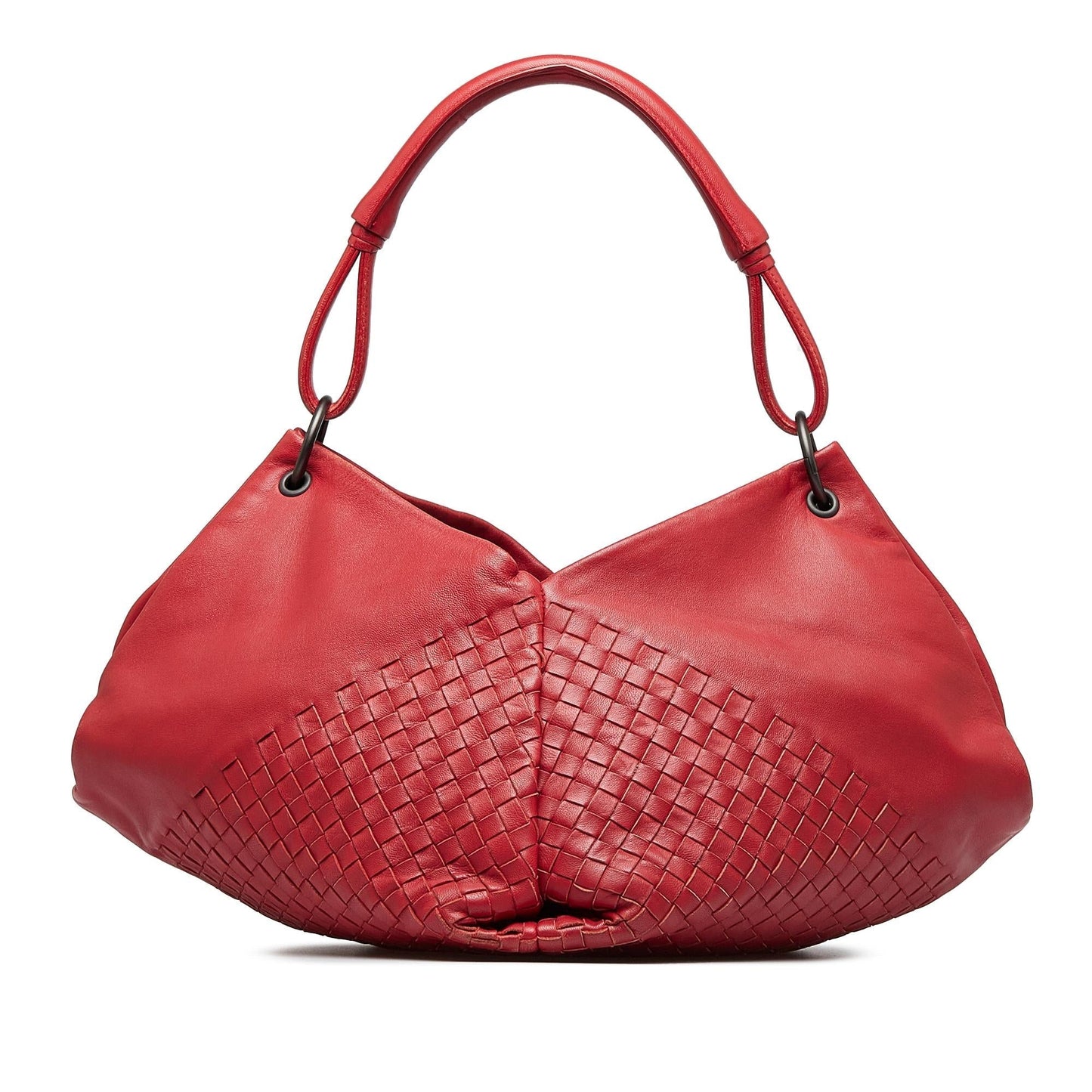 Luxury Bottega Veneta Intrecciato Aquilone Fortune Cookie Hobo (SHG-GLXHcA)