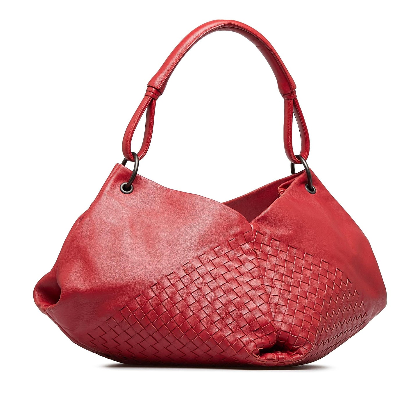 Luxury Bottega Veneta Intrecciato Aquilone Fortune Cookie Hobo (SHG-GLXHcA)