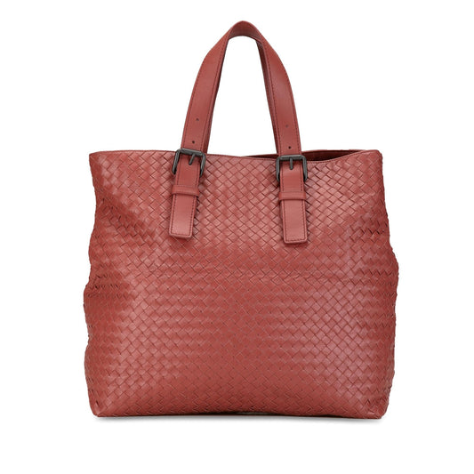 Luxury Bottega Veneta Intrecciato Belt Strap Tote Bag (SHG-dyfnpC)