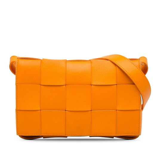 Luxury Bottega Veneta Intrecciato Cassette Crossbody (SHG-amYAIV)