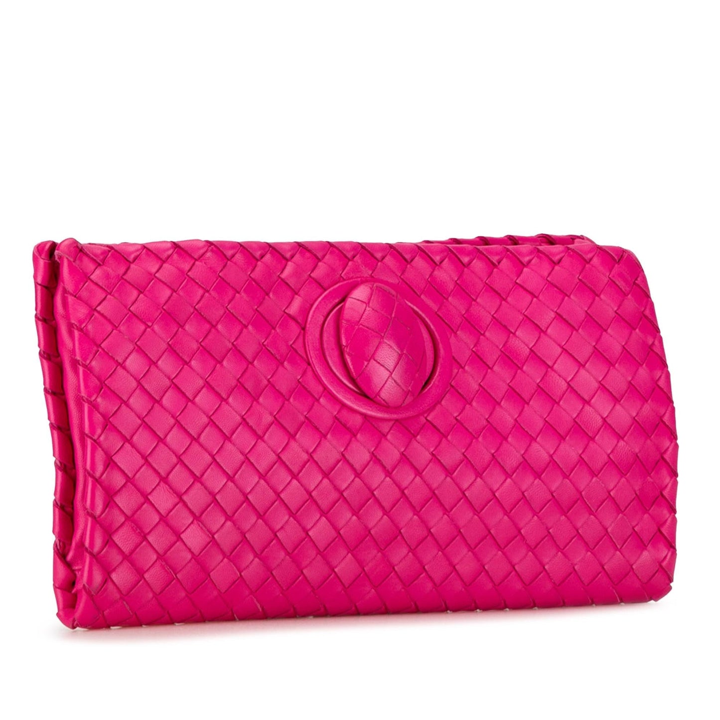 Luxury Bottega Veneta Intrecciato Flap Clutch (SHG-2qUOwB)