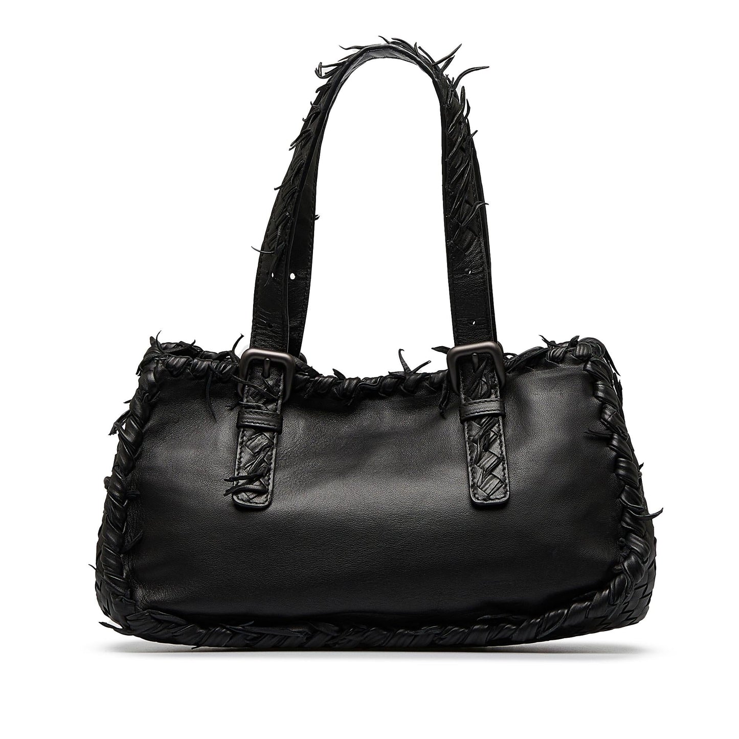 Luxury Bottega Veneta Intrecciato Fringe Handbag (SHG-R4KZcS)