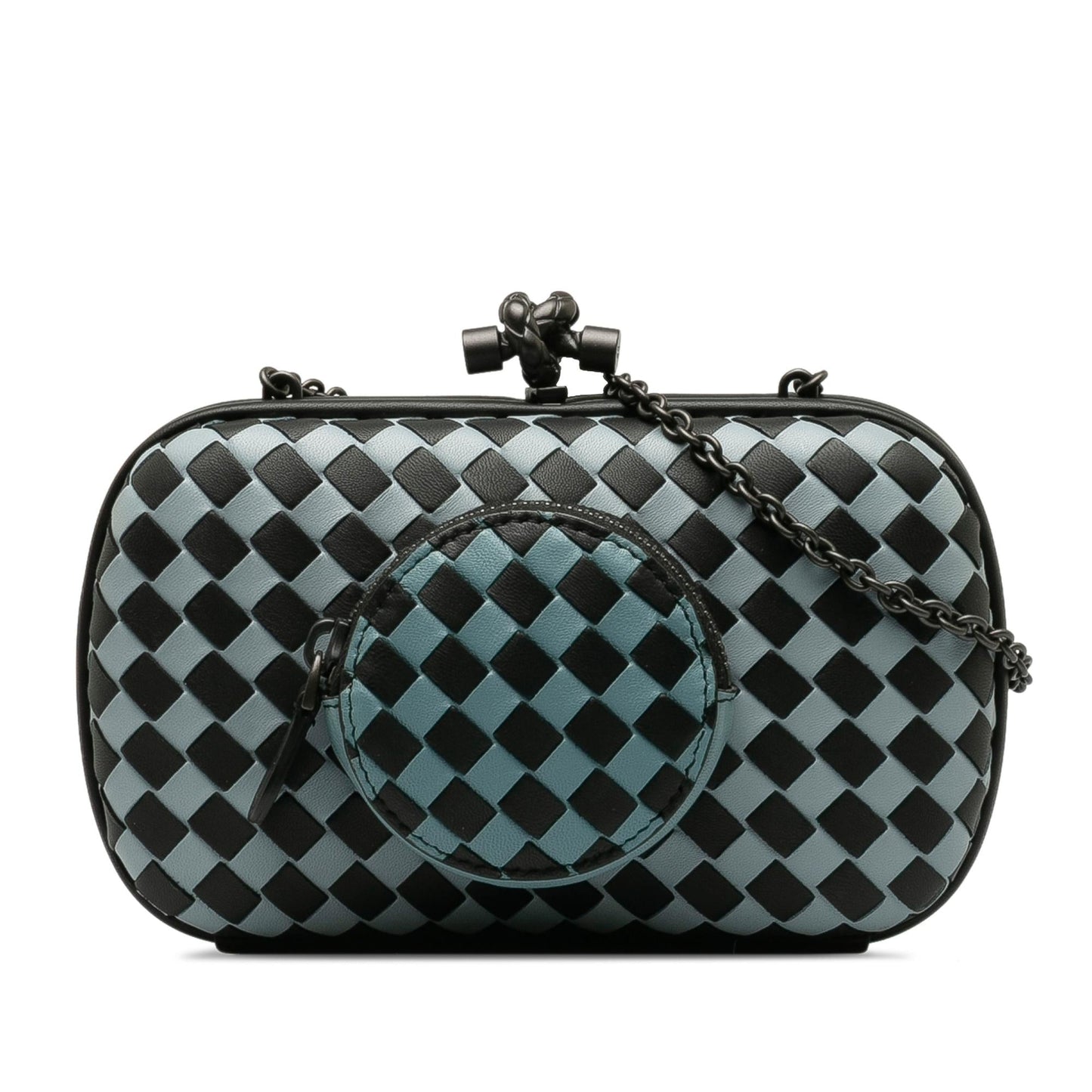 Luxury Bottega Veneta Intrecciato Knot Clutch (SHG-C92NFH)