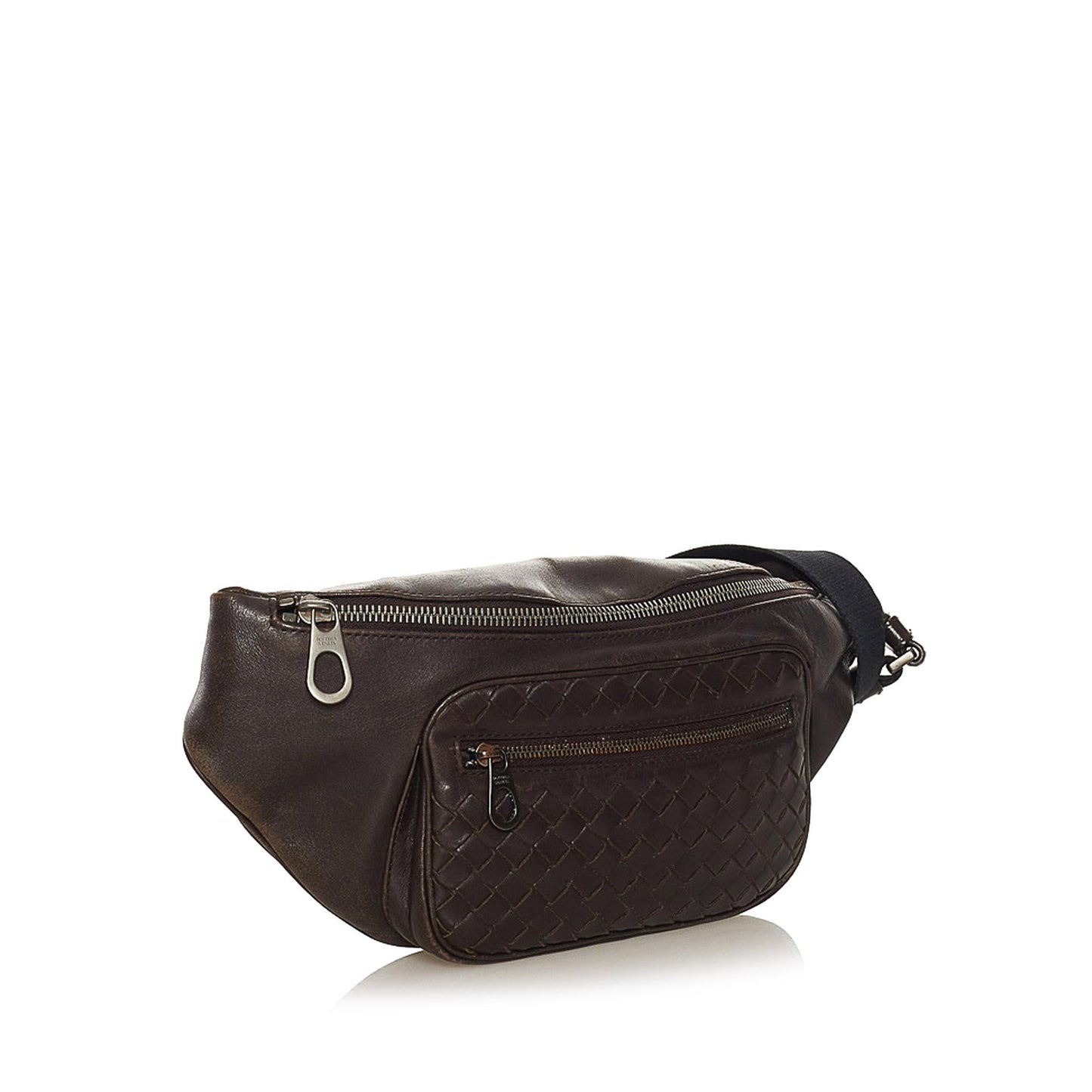 Luxury Bottega Veneta Intrecciato Leather Belt Bag (SHG-34301)