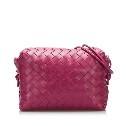 Luxury Bottega Veneta Intrecciato Leather Crossbody Bag (SHG-35219)