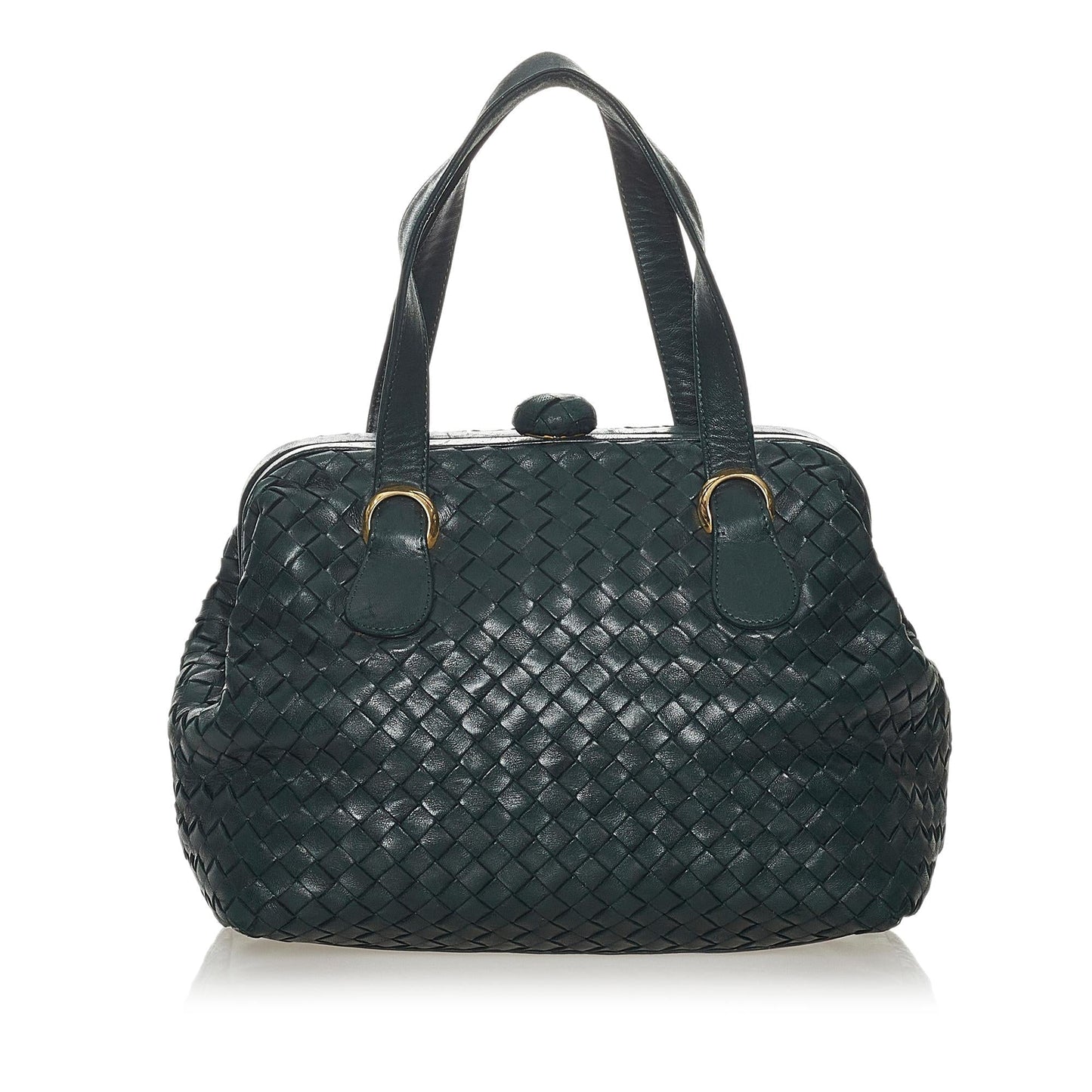Luxury Bottega Veneta Intrecciato Leather Handbag (SHG-28135)