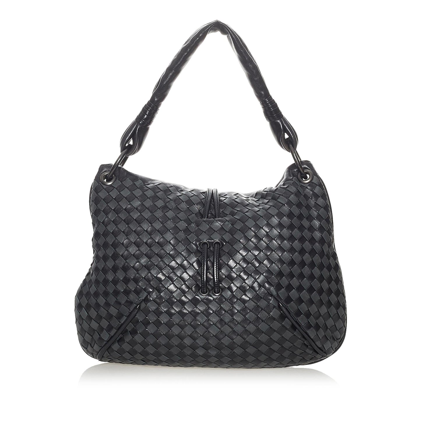 Luxury Bottega Veneta Intrecciato Leather Handbag (SHG-28139)