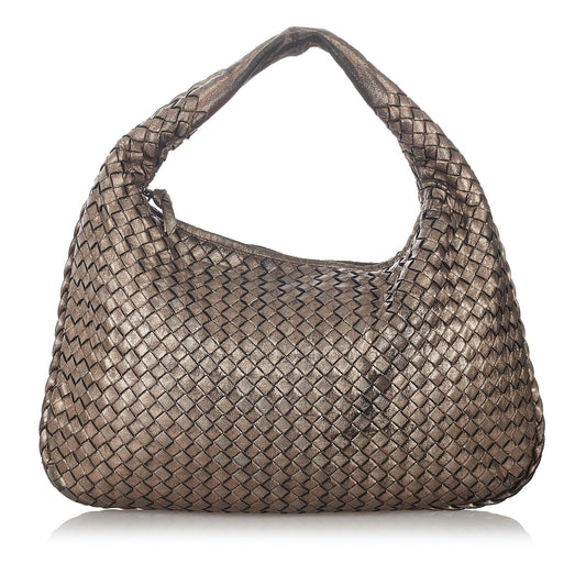 Luxury Bottega Veneta Intrecciato Leather Hobo Bag (SHG-28323)