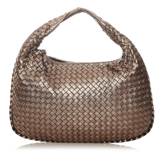 Luxury Bottega Veneta Intrecciato Leather Hobo Bag (SHG-27442)