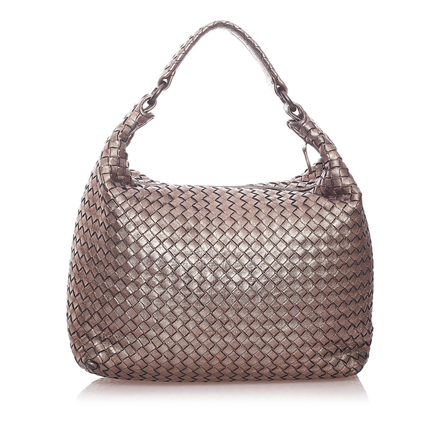 Luxury Bottega Veneta Intrecciato Leather Shoulder Bag (SHG-29105)