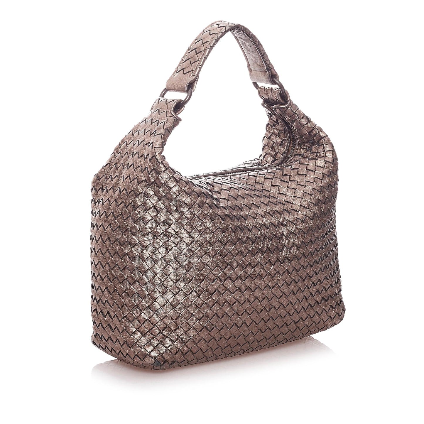 Luxury Bottega Veneta Intrecciato Leather Shoulder Bag (SHG-29105)