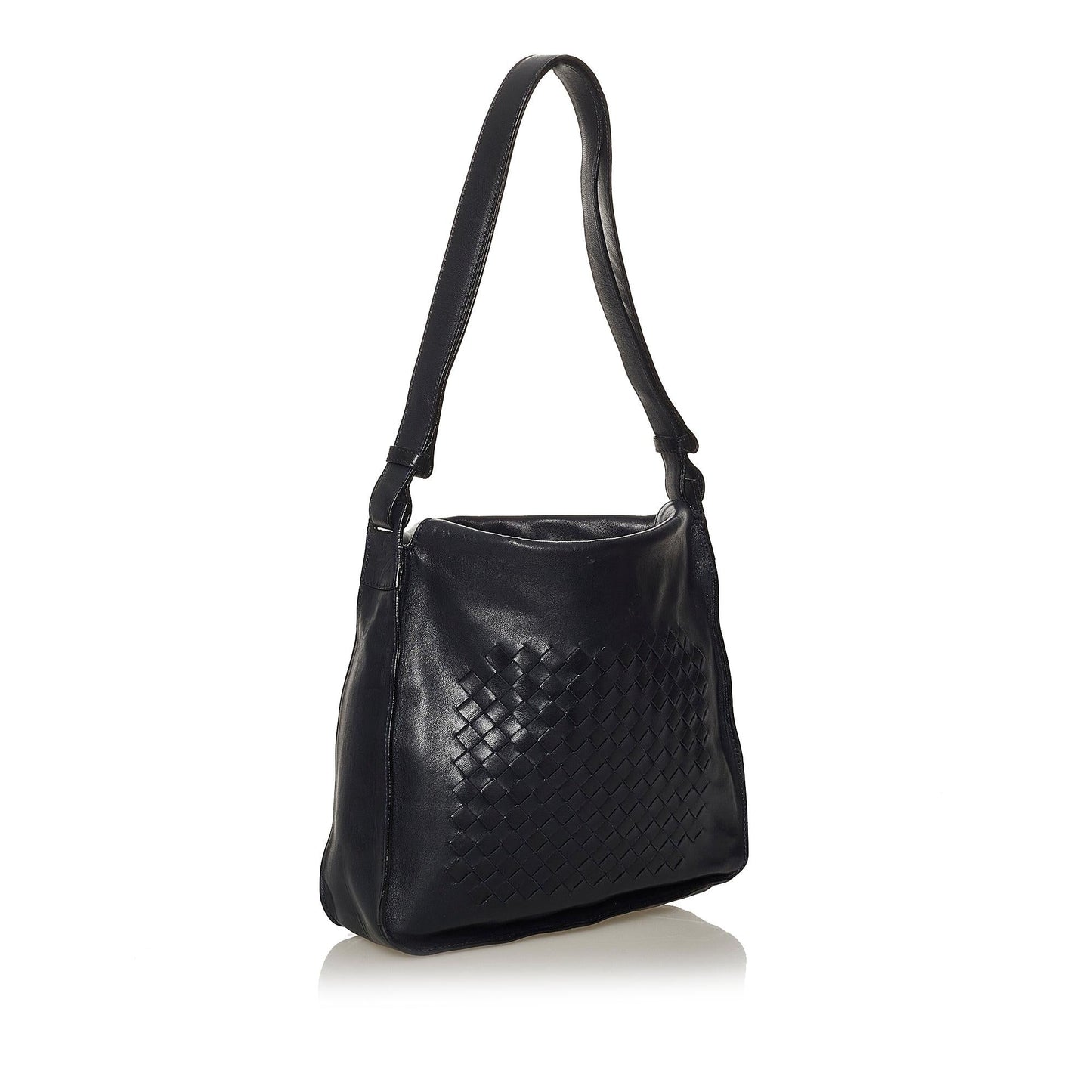 Luxury Bottega Veneta Intrecciato Leather Shoulder Bag (SHG-36214)