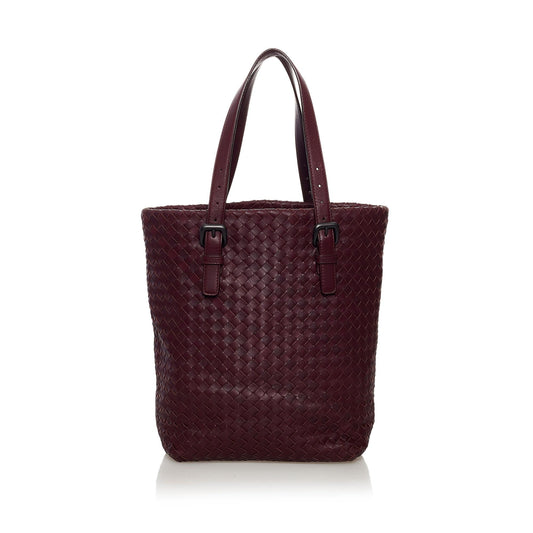 Luxury Bottega Veneta Intrecciato Leather Tote Bag (SHG-34754)