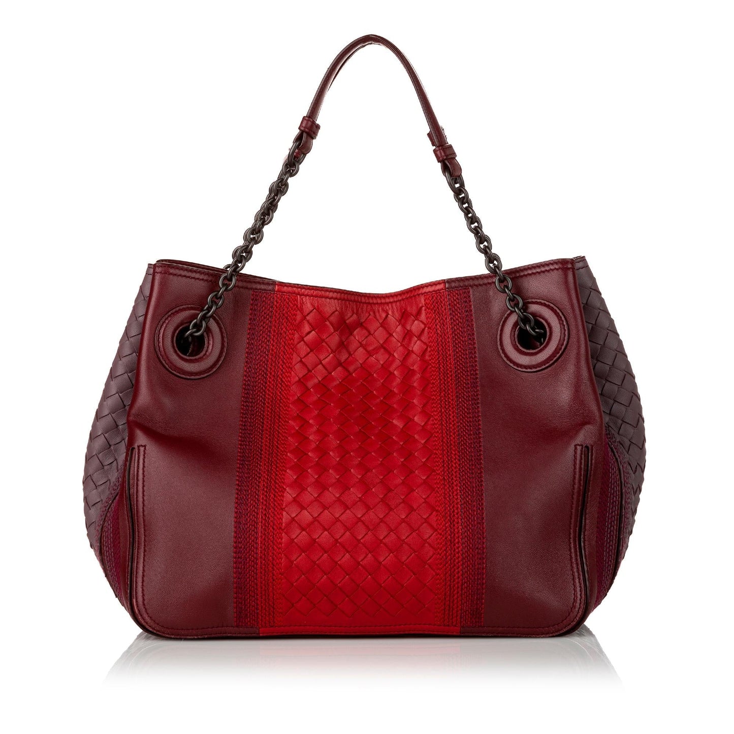 Luxury Bottega Veneta Intrecciato Leather Tote Bag (SHG-Xb9o1E)