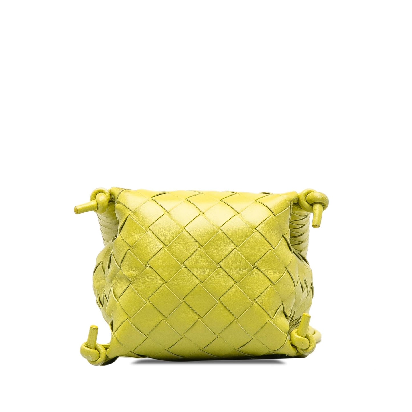 Luxury Bottega Veneta Intrecciato Mini Knot Bucket Bag (SHG-0MANrB)