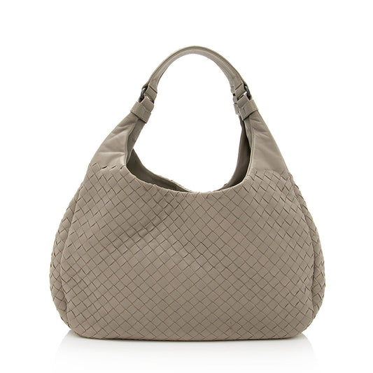 Luxury Bottega Veneta Intrecciato Nappa Campana Small Shoulder Bag - FINAL SALE (SHF-19466)