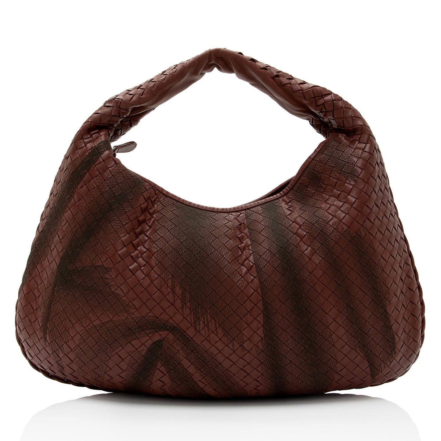 Luxury Bottega Veneta Intrecciato Nappa Leather Embroidered Large Hobo (SHF-5xctaM)