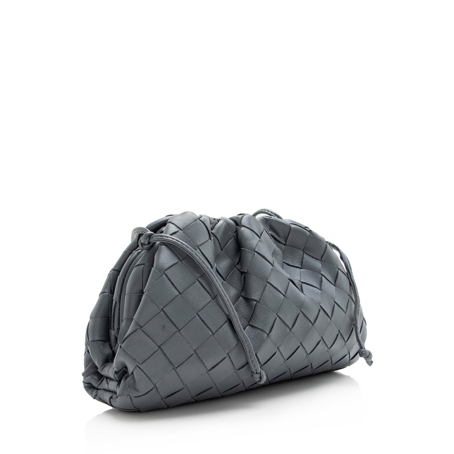 Luxury Bottega Veneta Intrecciato Nappa Leather Mini Pouch (SHF-22180)