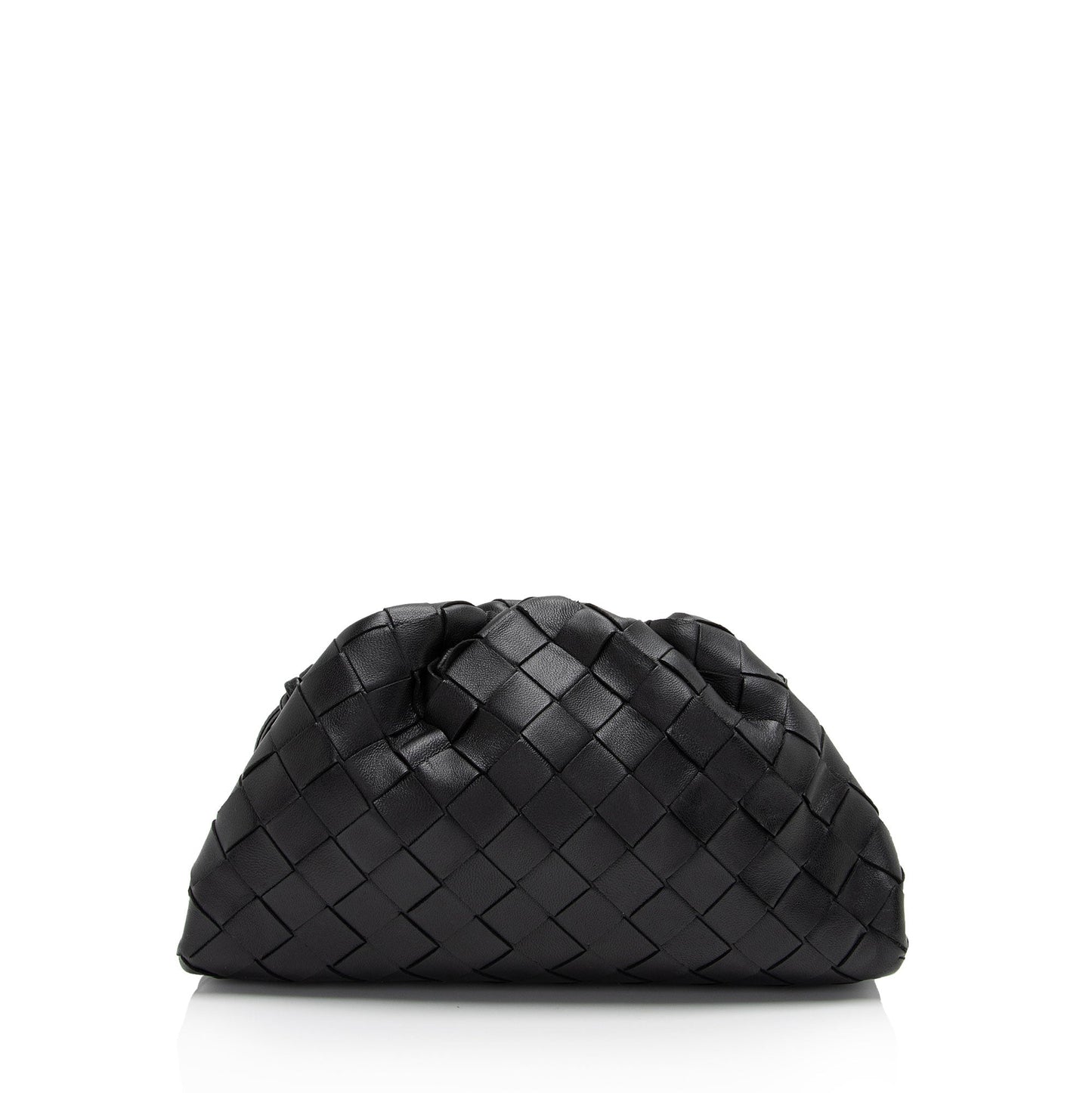 Luxury Bottega Veneta Intrecciato Nappa Leather The Pouch Mini Clutch (SHF-ZxdcNO)