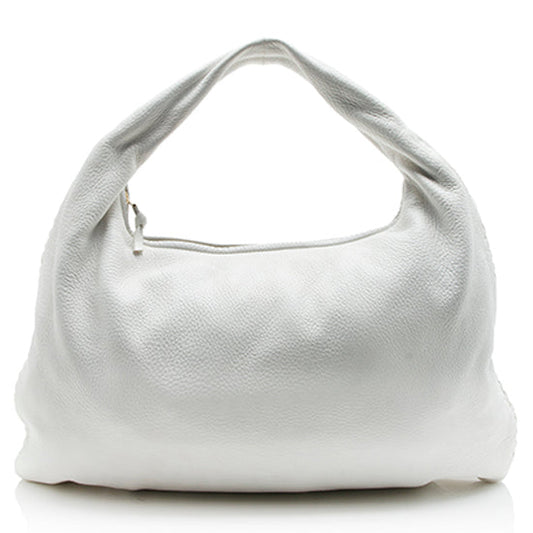 Luxury Bottega Veneta Intrecciato Nappa Medium Hobo (SHF-11501)
