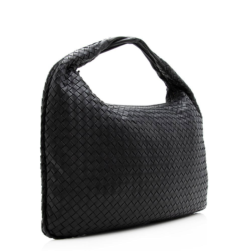 Luxury Bottega Veneta Intrecciato Nappa Medium Hobo (SHF-20689)
