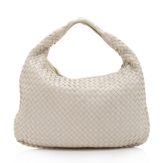 Luxury Bottega Veneta Intrecciato Nappa Medium Hobo (SHF-J67UZ3)