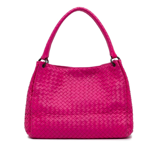 Luxury Bottega Veneta Intrecciato Nappa Parachute Tote Bag (SHG-L02FdL)