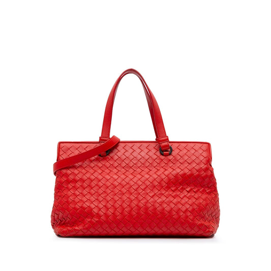 Luxury Bottega Veneta Intrecciato Nappa Satchel (SHG-mzmmIY)