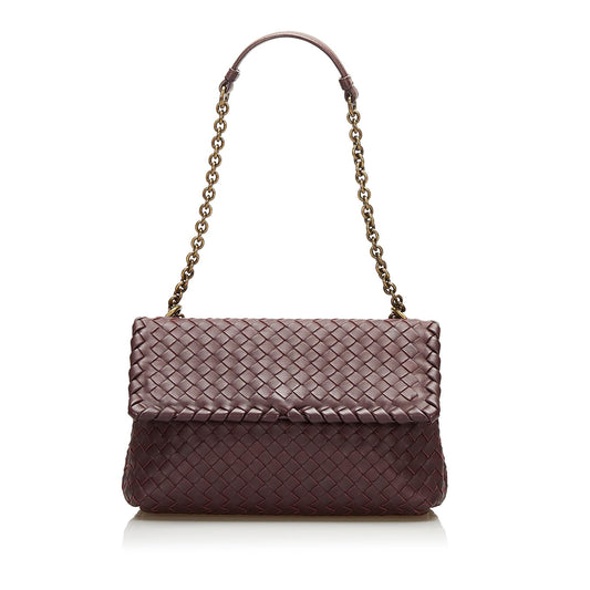 Luxury Bottega Veneta Intrecciato Olimpia (SHG-35861)