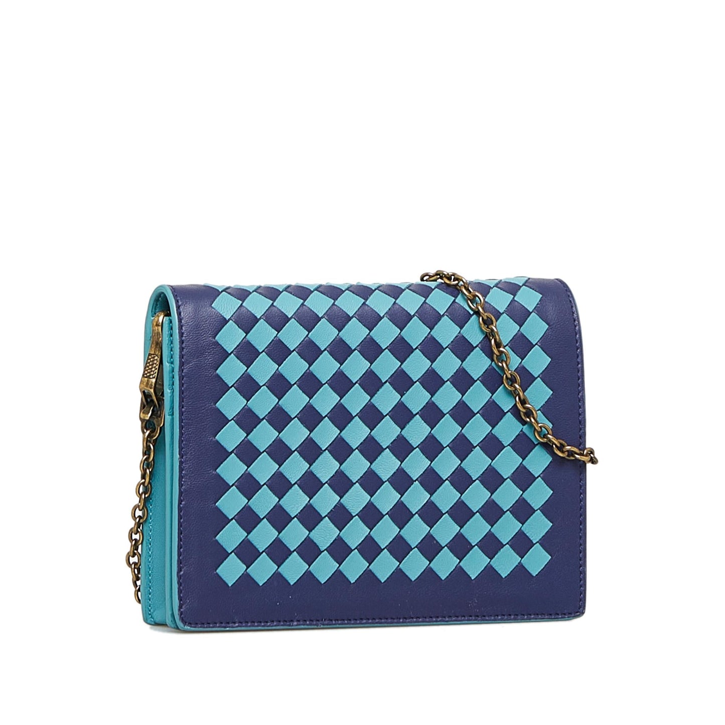 Luxury Bottega Veneta Intrecciato Wallet On Chain (SHG-lrdQym)