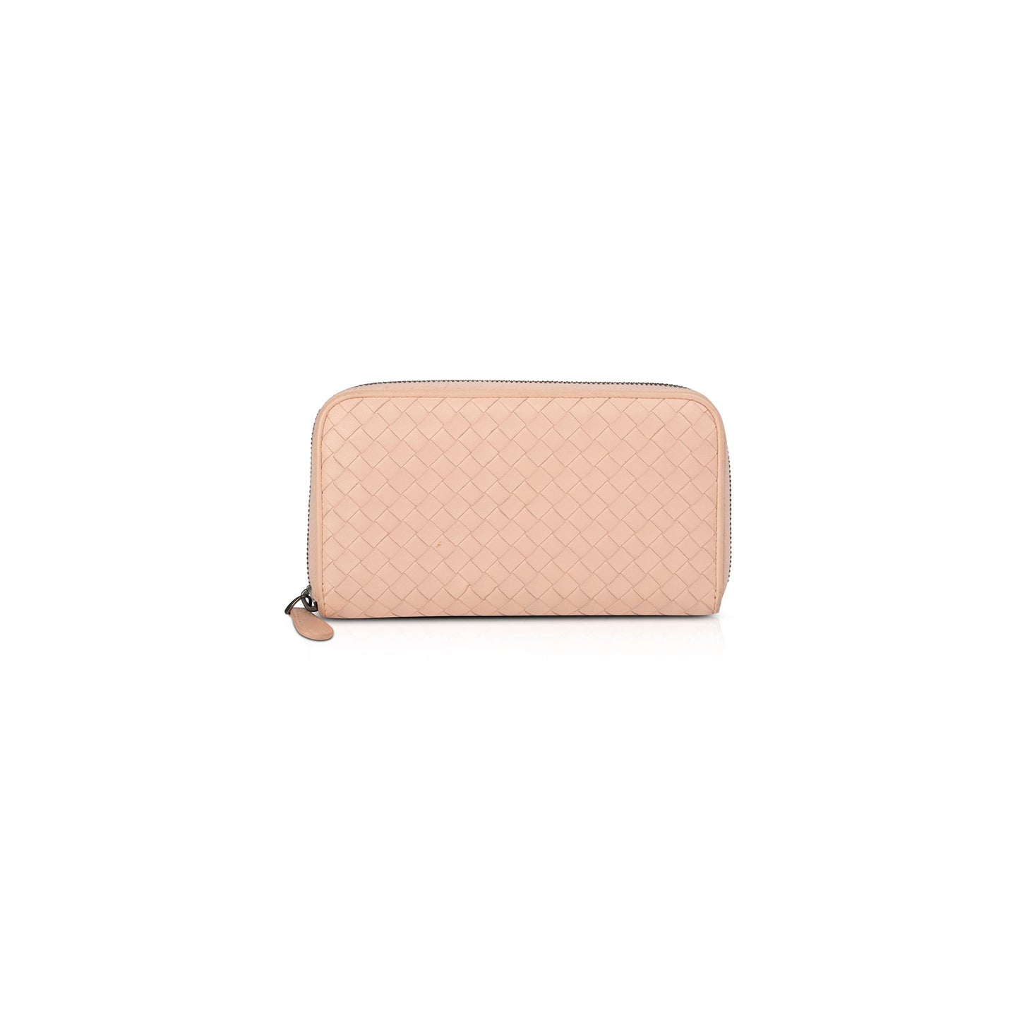 Bottega Veneta Intrecciato Zip Around Wallet