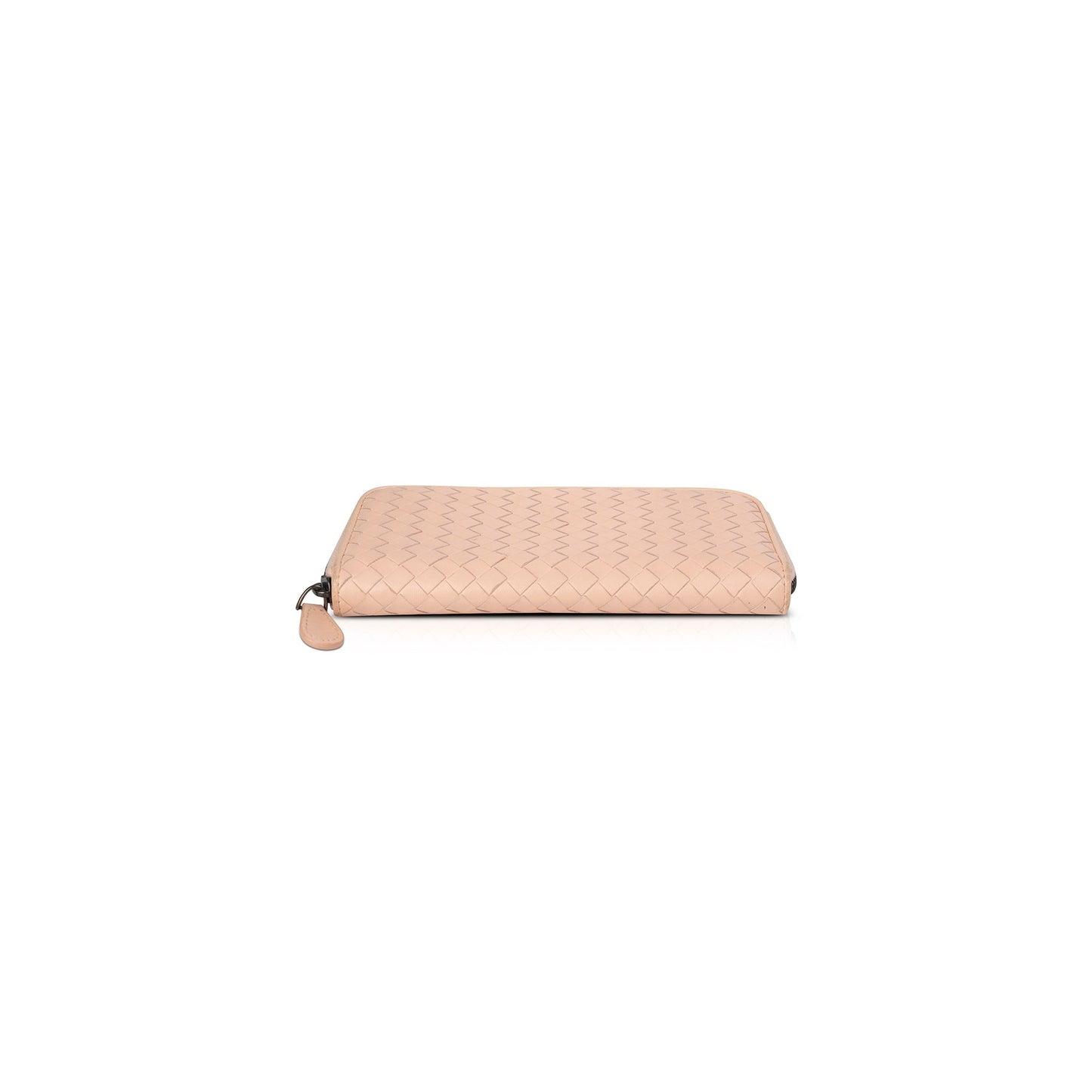 Bottega Veneta Intrecciato Zip Around Wallet