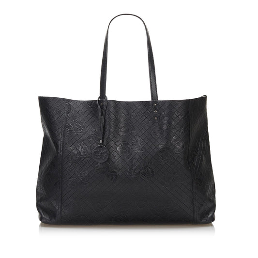 Luxury Bottega Veneta Intrecciomirage Butterfly Tote (SHG-37791)