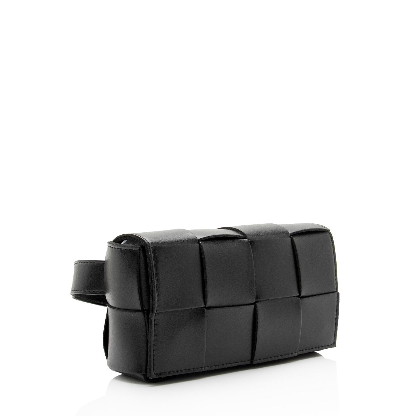 Luxury Bottega Veneta Lambskin Cassette Belt Bag (SHF-NRy7kE)