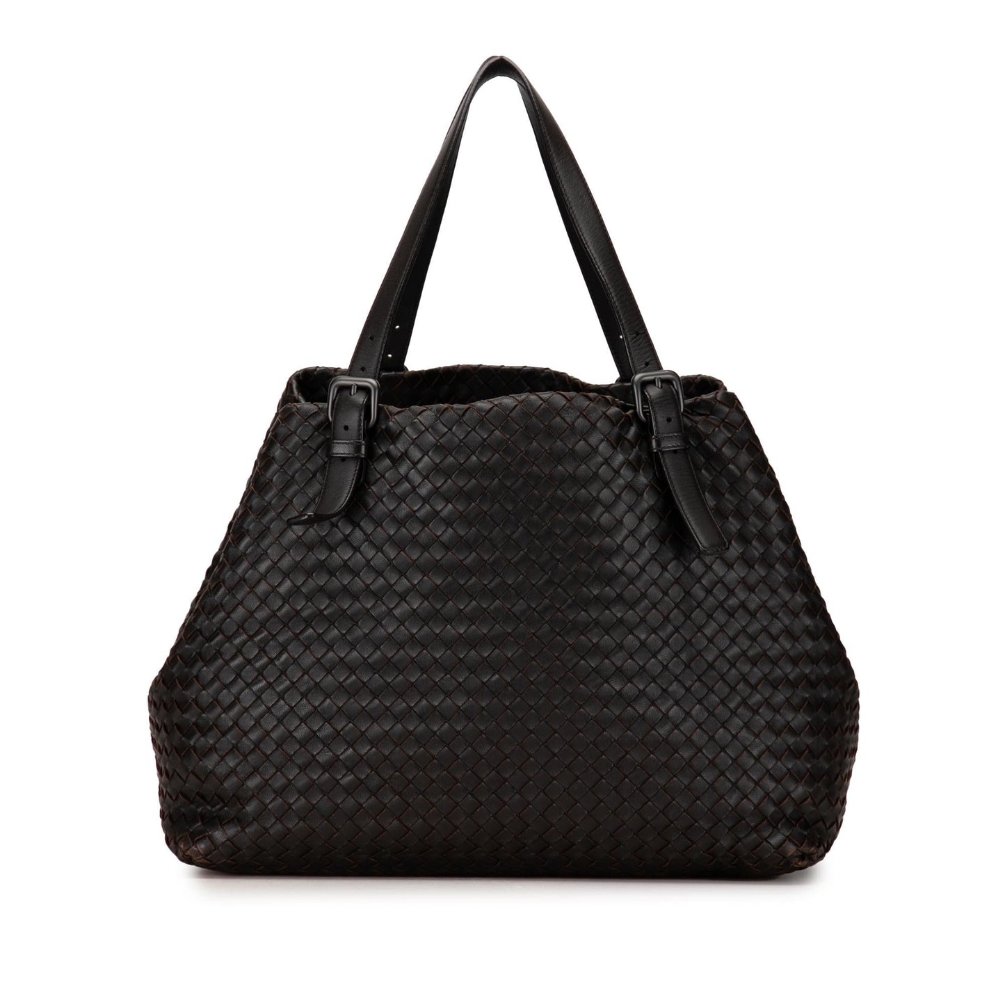 Luxury Bottega Veneta Large Intrecciato Cesta Tote Bag (SHG-8KBKHr)