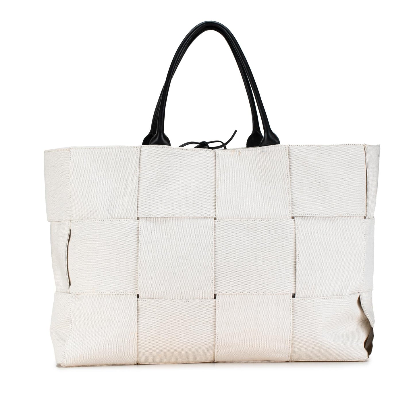 Luxury Bottega Veneta Large Maxi Intrecciato Canvas Arco Tote (SHG-LPrhp9)