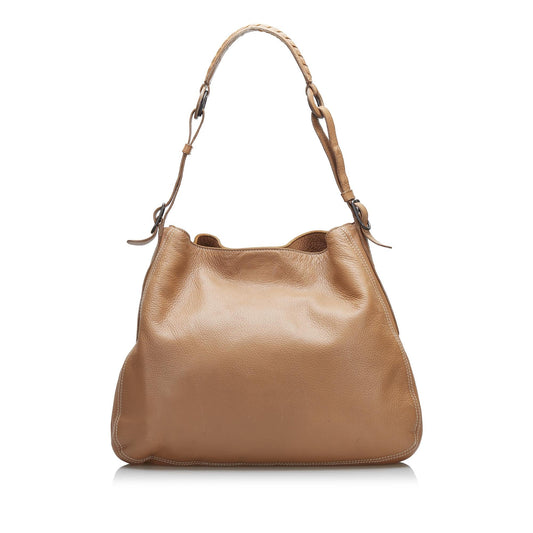 Luxury Bottega Veneta Leather Shoulder bag (SHG-36677)