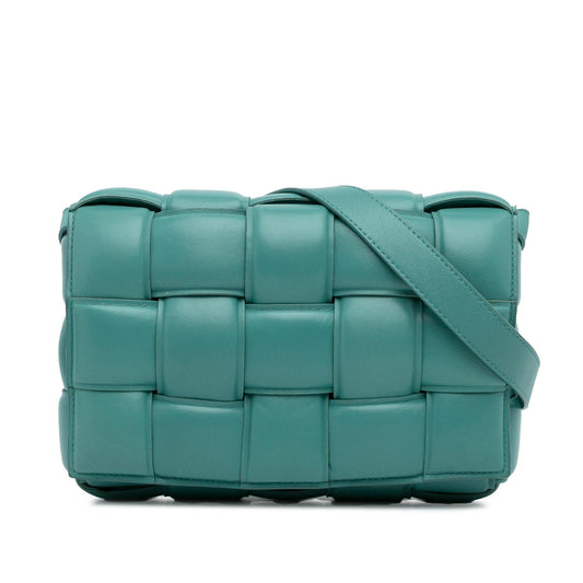 Luxury Bottega Veneta Maxi Intrecciato Padded Cassette Crossbody (SHG-kR8MHE)