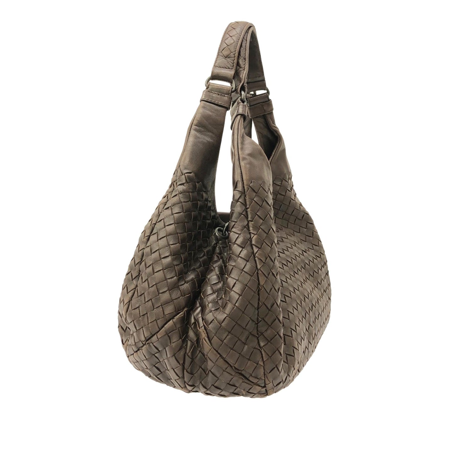 Luxury Bottega Veneta Medium Intrecciato Campana (SHG-PgTnSs)