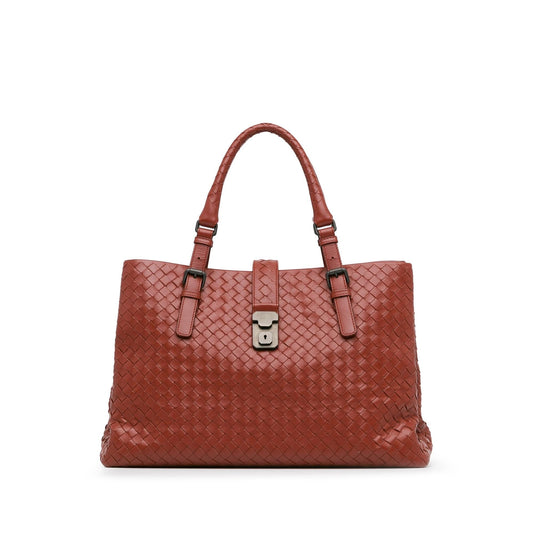 Luxury Bottega Veneta Medium Intrecciato Roma (SHG-GrVN7D)