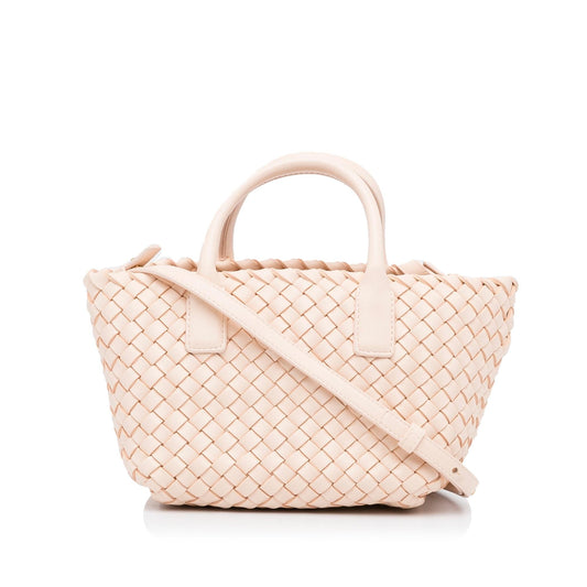 Luxury Bottega Veneta Mini Intrecciato Cabat (SHG-jscWmW)
