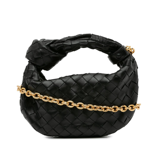 Luxury Bottega Veneta Mini Intrecciato Jodie Chain (SHG-hL72vI)