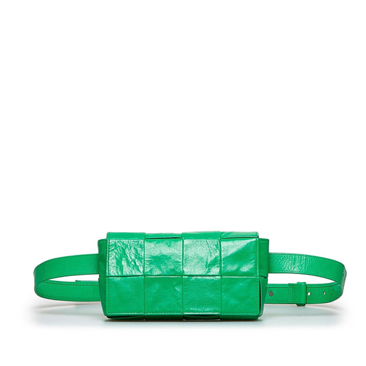 Luxury Bottega Veneta Mini Nappa Intrecciato Cassette Belt Bag (SHG-pP4LJ8)