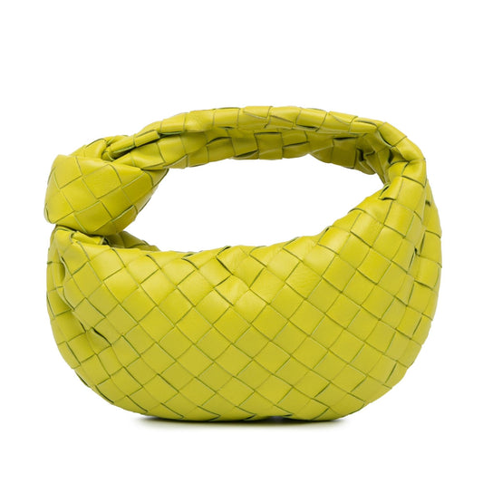 Luxury Bottega Veneta Mini Nappa Intrecciato Jodie (SHG-KBAexL)