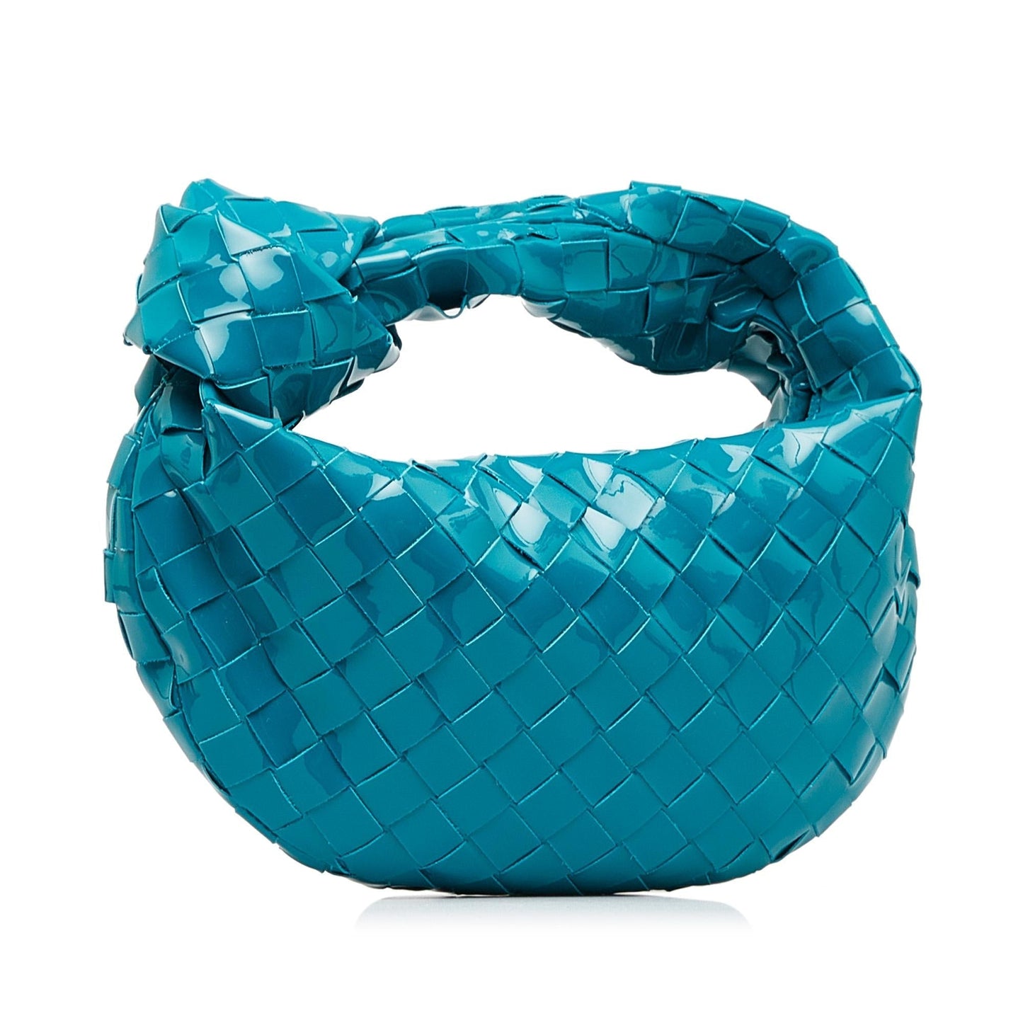 Luxury Bottega Veneta Mini Patent Intrecciato Jodie (SHG-afIm96)