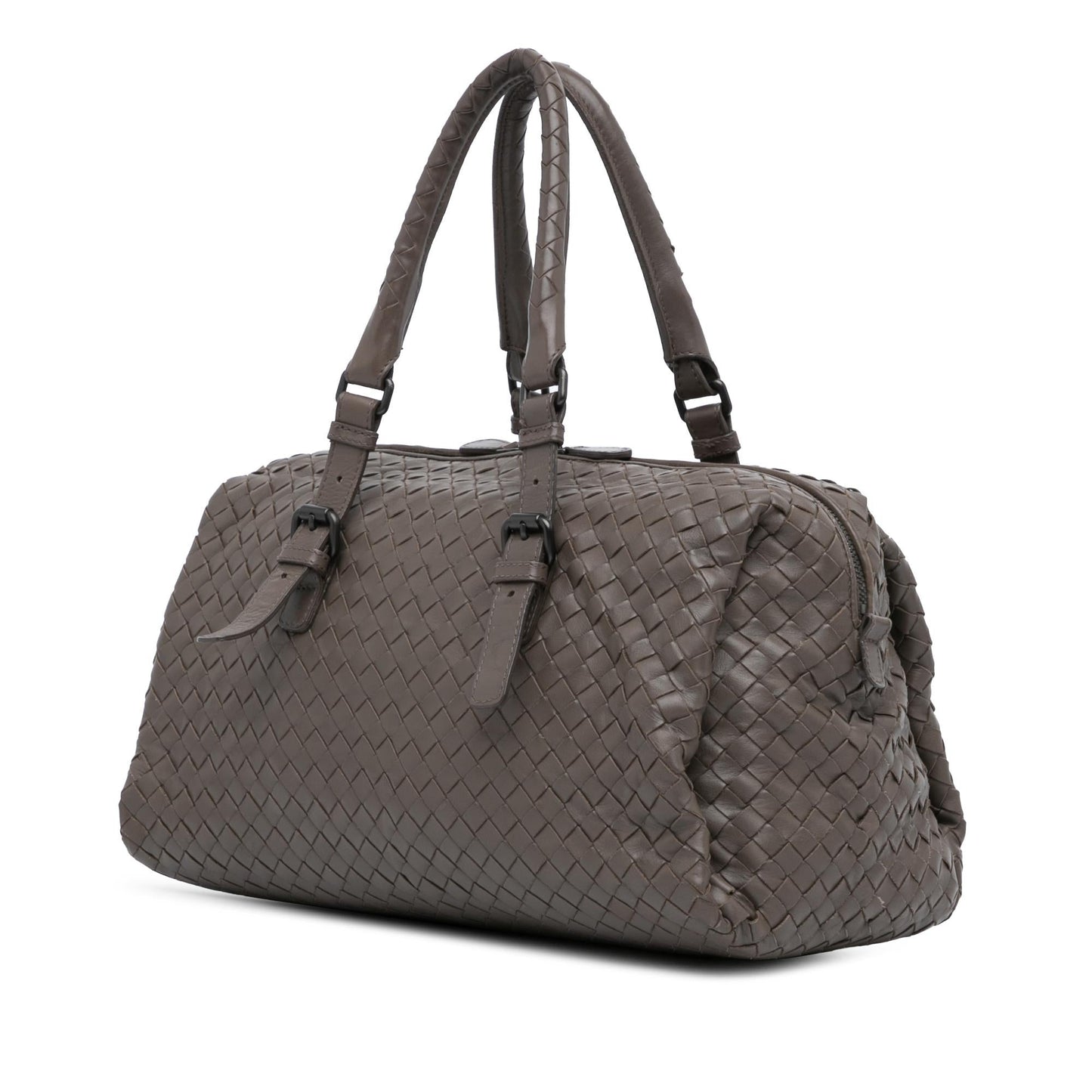 Luxury Bottega Veneta Nappa Intrecciato Boston Bag (SHG-xs8fov)